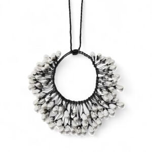 ZARA Faux Pearl Cord Necklace